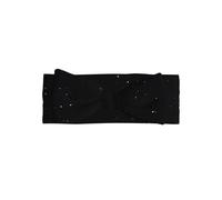 WHJSHOP Fascia per capelli con fiocco e stampa a pois bianchi e neri, morbida ed elastica, per bambine da 0 a 6 mesi, ideale come regalo per la doccia