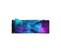 WHJSHOP Fascia per capelli con fiocco e stelle viola, morbida ed elastica, per bambine da 0 a 6 mesi, ideale come regalo per la doccia
