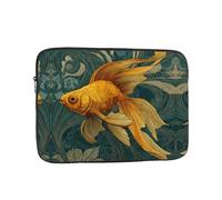 WHJSHOP Goldfish in The Vortex Prints, custodia portatile antiurto per computer portatile, per uomini e donne, viaggi d'affari e uso quotidiano in ufficio