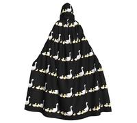 WHJSHOP Goose And Duck Picture Halloween Adulto Mantello Con Cappuccio Uomini E Donne Abbigliamento Mantello Gioco di Ruolo