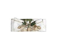 WHJSHOP Guanti invernali con stampa per neonata, fascia per capelli, morbida ed elastica, per neonate da 0 a 6 mesi, regalo ideale per la doccia