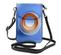 WHJSHOP L'aureola della piccola borsa del telefono di vibrazione di vibrazione della borsa di cuoio delle donne di cuoio dell'immagine di colore, impermeabile e durevole