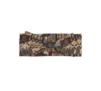 WHJSHOP Lodge Bear - Fascia per capelli con fiocco e stampa di cervi, morbida ed elastica, per neonate da 0 a 6 mesi, ideale come regalo per la doccia