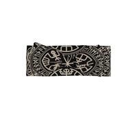 WHJSHOP Magical Design - Coperta morbida ed elastica per neonati, con stampa di rune norrene, per bambine da 0 a 6 mesi, ideale come regalo per la doccia