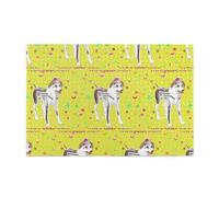 Whjshop - Puzzle da 1000 pezzi con stampa di cani grigi e bianchi in legno di qualità per adulti e bambini, puzzle divertenti, puzzle per alleviare lo stress