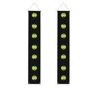 WHJSHOP Striscione per portico di laurea con immagine di pomodori verdi freschi, robusto, durevole, lavabile e riutilizzabile, decorazione per feste, cerimonie, porte d'ingresso