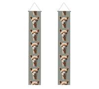 WHJSHOP Striscione per portico di laurea con stampa di alpaca avatar, robusto, durevole, lavabile e riutilizzabile, decorazione per laurea 30,5 x 180 cm