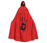 WHJSHOP The Mark Of Terror Picture Halloween Adulto Mantello con Cappuccio Uomini E Donne Abbigliamento Mantello Gioco di Ruolo