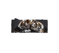WHJSHOP Tiger at rest - Fascia per capelli con fiocco, morbida ed elastica, per neonate da 0 a 6 mesi, regalo adorabile per baby shower
