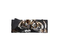 WHJSHOP Tiger at rest Prints, fascia per capelli per bebè, morbida ed elastica, per neonate da 0 a 6 mesi, ideale come regalo per la doccia