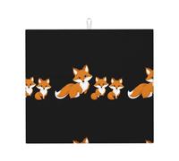 WHJSHOP Tre piccoli amici modello cucina assorbente pad, microfibra super assorbente, antiscivolo oversize