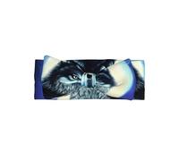 WHJSHOP Wolf Under Moon - Fascia per capelli con fiocco per neonati, morbida ed elastica, regalo adorabile per baby shower
