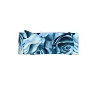 WHJSSF Blue Rose Prints - Fascia per capelli per neonato, morbida ed elastica, per servizi fotografici e baby shower