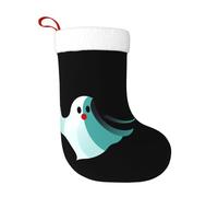 WHJSSF Calzini decorativi natalizi con immagine di fantasma mosaico, morbidi, leggeri, con una buona sensazione tattile per Halloween e Capodanno