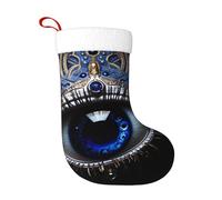 WHJSSF Calzini decorativi natalizi Evil eye stampati utilizzati per attività della comunità, spettacoli teatrali e riunioni di festa