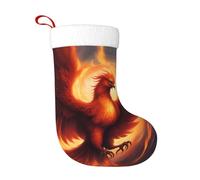 WHJSSF Calzini decorativi natalizi Una bella fenice stampata morbida, soffice e durevole per Halloween, riunioni di vacanza, ecc