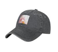 WHJSSF Cappello da baseball nero con frammento di colore con cinturino regolabile, in cotone, classico, per uomini e donne, traspirante ed elegante, Rosa violaceo scuro, Taglia unica