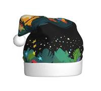 WHJSSF Cappello di Natale con immagine di nano che balla felice per adulti, un regalo divertente e durevole per uomini e donne