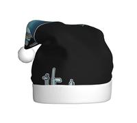 WHJSSF Cappello di Natale del modello del sottomarino del fumetto durevole per adulti per Halloween, Natale, Capodanno