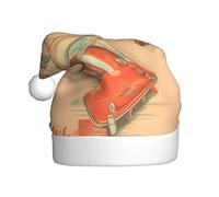 WHJSSF Cappello di Natale di stampa dell'automobile del manifesto per uso molle molle e leggero del partito