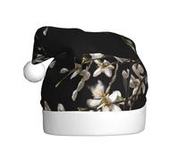 WHJSSF Cappello di Natale stampato con rami di salice fioriti per adulti per uomini e donne abbigliamento fascia per occasioni festive