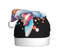 WHJSSF Castello di Candy tra le nuvole che stampa il cappello di Natale per uso adulto del partito di Halloween