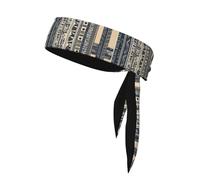 WHJSSF Foulard double-face con illustrazione dei popoli africani, ad asciugatura rapida, traspirante, per donne, ragazze e uomini