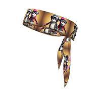 WHJSSF Foulard sportivo double-face per donne e uomini, regolabile, per tutte le circonferenze della testa