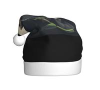 WHJSSF Il castello sulla cima della collina Cappello di Natale per adulti Adatto per Halloween, Natale e Capodanno indossare