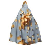 WHJSSF Il mantello con cappuccio per adulti di Halloween con patatine croccanti è un mantello super grande, confortevole e resistente