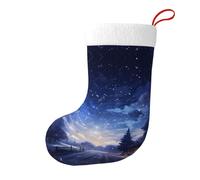 WHJSSF Neve che cade tutto il cielo Modello Natale Calzini decorativi Calza per decorare uffici, alberi di Natale