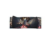 WHJSSF North American Bald Eagle Prints Baby Bow Headband - Coperta morbida ed elastica per neonati per servizi fotografici e baby shower