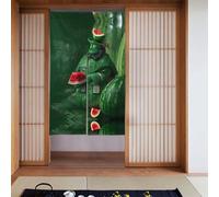 WHJSSF Patrick's Watermelon Festival stampato tenda divisoria divisorio splicing protezione della privacy adatta per cucina, bagno, stanza 86,4 x 142,2 cm