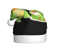 WHJSSF Piccolo dinosauro che soffia le candele che stampano il cappello di Natale per uso adulto del partito di