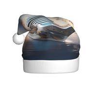 WHJSSF Raffreddare la nave da crociera che stampa cappelli di Natale della peluche degli uomini e delle donne, cappelli adulti del partito di festa