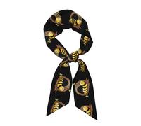 WHJSSF Sciarpa da donna alla moda con bruco in un buco d'albero, stile versatile, morbida e setosa per appuntamenti, viaggi