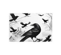 Whjssf Set di 6 tovagliette per tavolo da pranzo, 30,5 x 45,7 cm, per Natale, Halloween e uso quotidiano