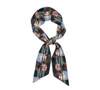 WHJSSF Sleeping Lotus - Sciarpa da donna alla moda, versatile, morbida e setosa, per appuntamenti, viaggi
