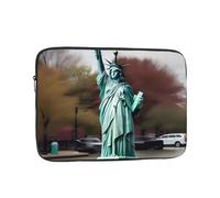 WHJSSF Statua della Libertà a New York Stampe Laptop Sleeve 15 pollici per viaggi d'affari, scuola, ufficio, uso quotidiano