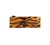 WHJSSF Tiger Skin Prints Baby Bow Fascia per capelli - Morbida ed elastica coperta per neonati per servizi fotografici e baby shower