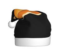 WHJSSF Torta di zucca e marmellata di mirtilli rossi che stampa il cappello di Natale per uso adulto del partito di Halloween