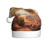 WHJSSF Utah Desert Wonders, cappello natalizio per adulti, tesa morbida e soffice, leggero e confortevole