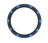 WHJWZY Coprivolante elastico - protegge e decora la vostra auto - adatto per auto SUV camion blu ray fantasma stampato