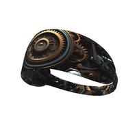 WHJWZY Fascia elastica per esercizi, morbida e traspirante, per corsa, ciclismo, yoga e altre immagini Steampunk Gear