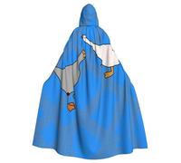 WHJWZY Grey Goose Stampato Aldult Halloween Mantello con Cappuccio per gli uomini e le donne usato per le feste di ballo