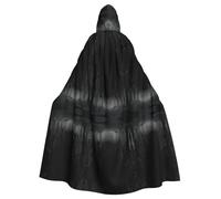 WHJWZY The endless grey forest stampato aldult Halloween mantello con cappuccio per uomini e donne utilizzato per feste ballo di fine anno