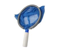 WHKM Reti blu Piscina Strumento di Pulizia Antiruggine Maniglia In Alluminio Resistente Skimmer Per La Casa E Pubblica Piscina Uso Rete Stagno Pesce