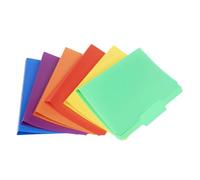 WHL Alexanders Cartelle di copertina del libro cartelle studio ufficio archiviazione dati libretto cartella di file adatto per progetti di relazione 6 colori misti cartella file