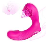 WHL Vibratoreper Donna Professionale - Vibratore Sexytoysys Coppia Squirting con Stimolatore Clitoride Femminile, Vibratori per dita Toys Sessuali per Donna 9 Modalità di Vibrazione