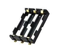 Whltzf 1-4 Celle Nylons 18650 Porta Batteri per Serie E Collegamenti Easy Installazione E Protezione della Sicurezza Porta Batteri per Progetti Fai-da-Te